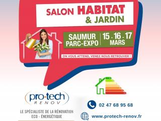 Salon Habitat & Jardin de Saumur du 15 au 17 mars 2024